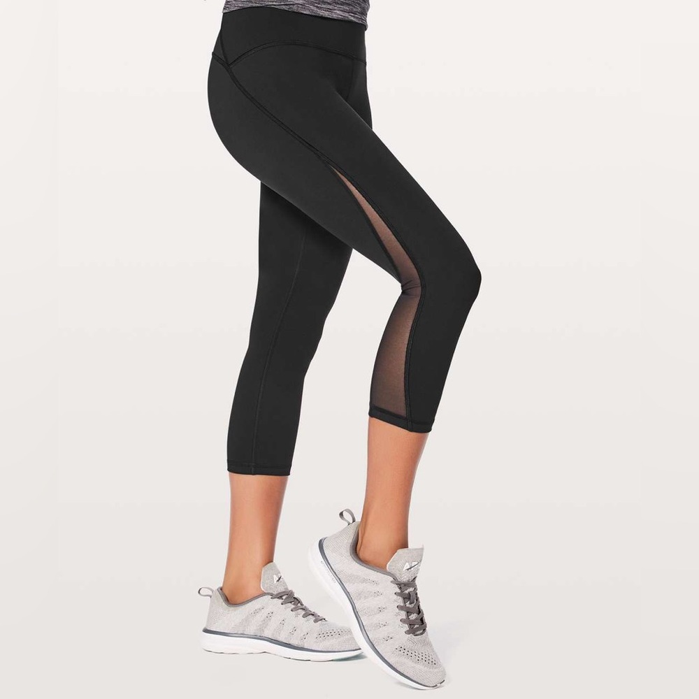 Lululemon Train Times Crop *21" Black - Picture 8 of 11